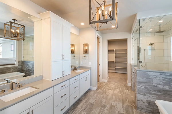 Full Bathroom Remodel – STB Remodels Full bathroom remodel featuring custom vanity, tile shower, and updated layout.